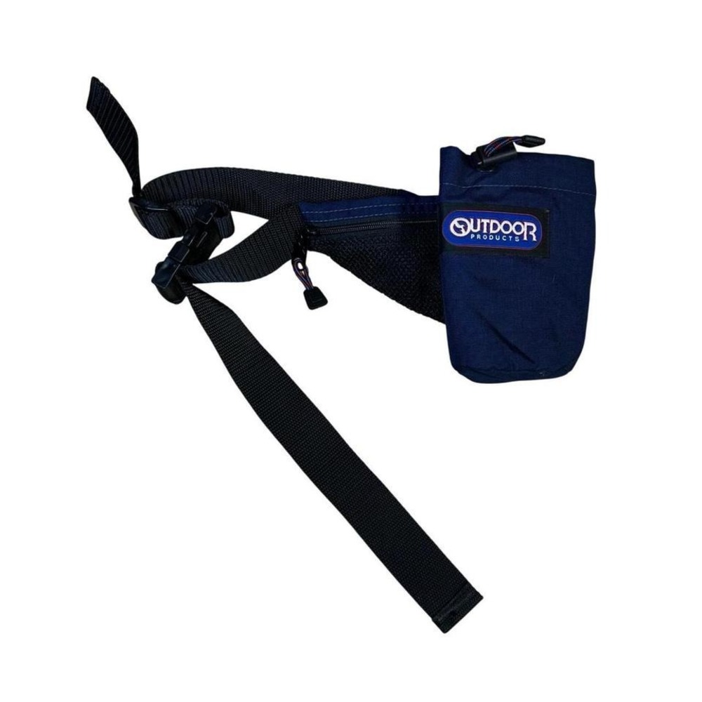 Outdoor Products Navy Blue Fanny Pack Waist Bag Belt Bag with Pouch